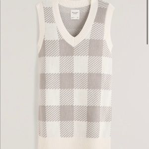 Abercrombie & Fitch Sweater Vest Mini Dress